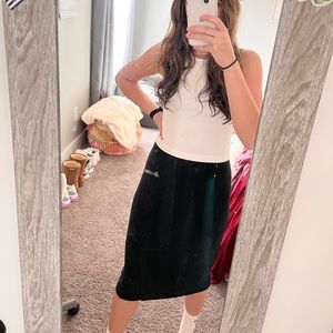 banana republic loose pencil skirt
